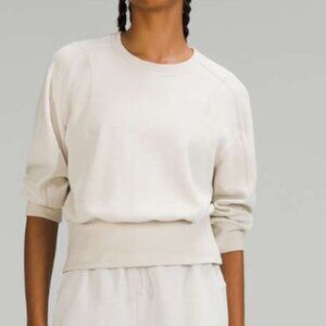 Lululemon Softstreme Ribbed-Hem Pullover Natural Ivory 6